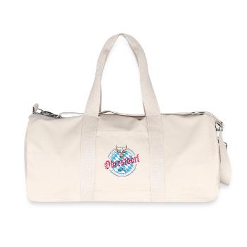 Oberstdorf, Bavière, Allemagne, Allgäu Souvenir - Sac de sport en toile recyclée Stanley/Stella - blanc naturel - Devant