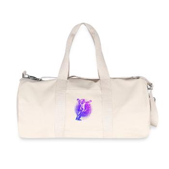 Ein Motiv nur für Handball fuer Frauen - Recycelte Canvas-Sporttasche von Stanley/Stella - Naturweiß - Vorne