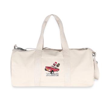 Saut Lowrider - Sac de sport en toile recyclée Stanley/Stella - blanc naturel - Devant