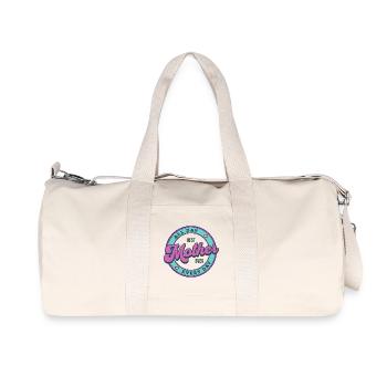 Lustiges Mama Oma Muttertag Geschenk Design Humor - Recycelte Canvas-Sporttasche von Stanley/Stella - Naturweiß - Vorne