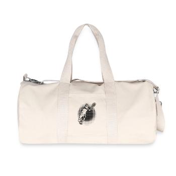 Idée cadeau pour un tennis avec tennis - Sac de sport en toile recyclée Stanley/Stella - blanc naturel - Devant