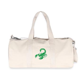 Scorpion – Pouvoir & Mystère - Sac de sport en toile recyclée Stanley/Stella - blanc naturel - Devant