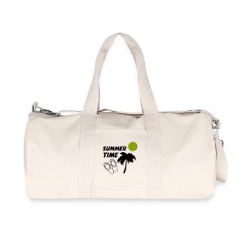 Summertime - Recycled Canvas Sports Bag by Stanley/Stella - natural - Front