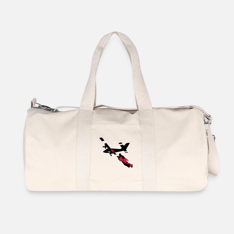 wingsuit_1 - Sac de sport en toile recyclée Stanley/Stella - blanc naturel