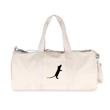 Rat - Recycled Canvas Sports Bag by Stanley/Stella - natural - Front