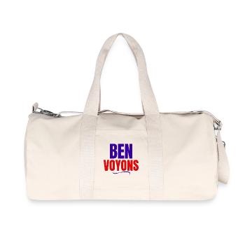 ben voyons, génération Z - Sac de sport en toile recyclée Stanley/Stella - blanc naturel - Devant