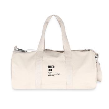 Tango Tango Tango - Recycelte Canvas-Sporttasche von Stanley/Stella - Naturweiß - Vorne