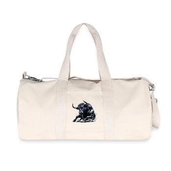 Bull - Recycled Canvas Sports Bag by Stanley/Stella - natural - Front