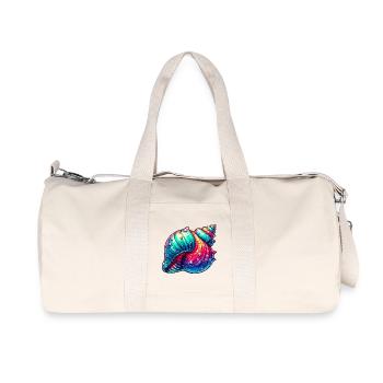 Coquille - Sac de sport en toile recyclée Stanley/Stella - blanc naturel - Devant
