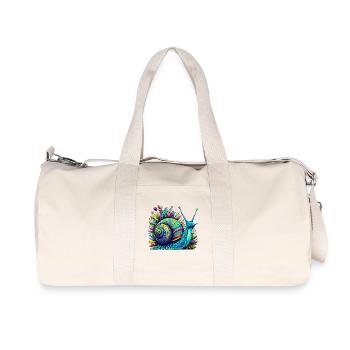 Snail - Recycled Canvas Sports Bag by Stanley/Stella - natural - Front