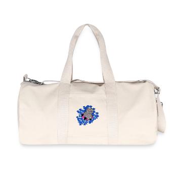 Baby Hippo - Recycled Canvas Sports Bag by Stanley/Stella - natural - Front