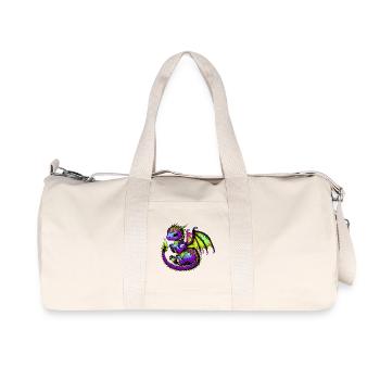 Dragon - Recycled Canvas Sports Bag by Stanley/Stella - natural - Front