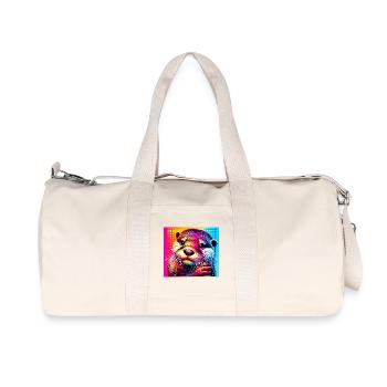 otter - Recycled Canvas Sports Bag by Stanley/Stella - natural - Front