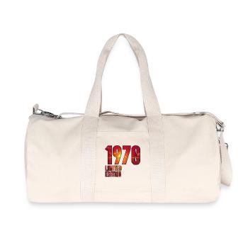 Design Vintage Sunset 1970 Edition - Recycled Canvas Sports Bag by Stanley/Stella - natural - Front