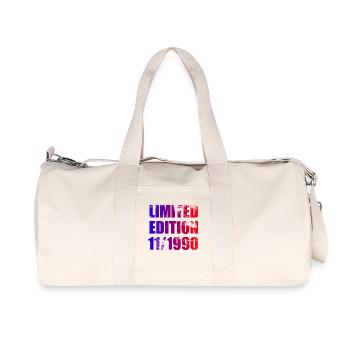 35th Birthday Limited Edition 11/1990 - Recycled Canvas Sports Bag by Stanley/Stella - natural - Front