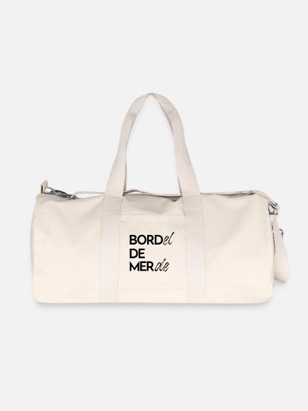 Schreckliche Hölle - Recycelte Canvas-Sporttasche von Stanley/Stella - Naturweiß