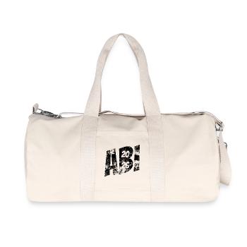 Abi 2026 - Abitur - Gift - Recycled Canvas Sports Bag by Stanley/Stella - natural - Front