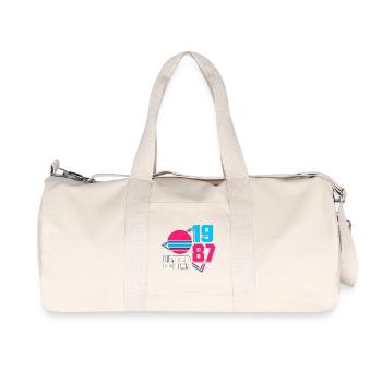Birthday Woman 40 born in December 1985 - Recycled Canvas Sports Bag by Stanley/Stella - natural - Front