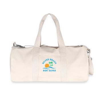 Silver Beach Koh Samui Sunset - Recycled Canvas Sports Bag by Stanley/Stella - natural - Front