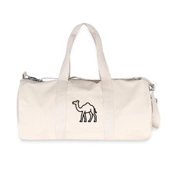 chameau - Sac de sport en toile recyclée Stanley/Stella - blanc naturel - Devant