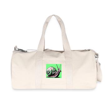 Snail - Recycled Canvas Sports Bag by Stanley/Stella - natural - Front