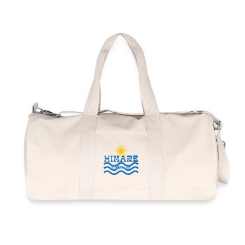 HIMARË Albanie Soleil et Vagues - Sac de sport en toile recyclée Stanley/Stella - blanc naturel - Devant