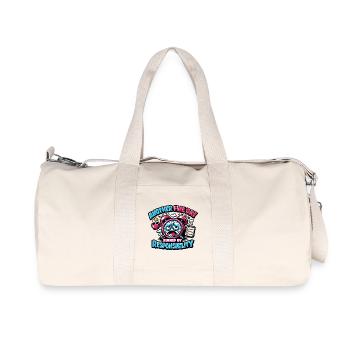 Another day plagued by responsibility - Recycled Canvas Sports Bag by Stanley/Stella - natural - Front