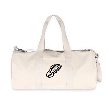Fossil - Recycelte Canvas-Sporttasche von Stanley/Stella - Naturweiß - Vorne