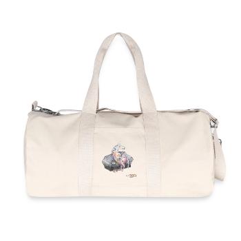 drunken unicorn - Recycled Canvas Sports Bag by Stanley/Stella - natural - Front