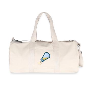 pepper salt pfeffer salz shaker streuer1 - Recycelte Canvas-Sporttasche von Stanley/Stella - Naturweiß - Vorne