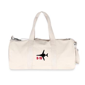 B-1B - Recycelte Canvas-Sporttasche von Stanley/Stella - Naturweiß - Vorne
