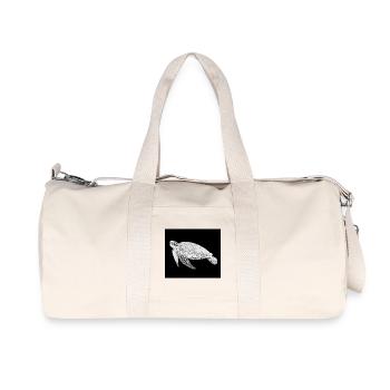 Turtle - Recycled Canvas Sports Bag by Stanley/Stella - natural - Front
