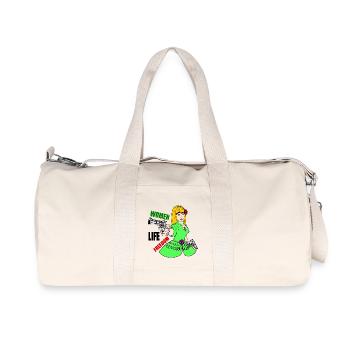 Women life freedom - Sac de sport en toile recyclée Stanley/Stella - blanc naturel - Devant