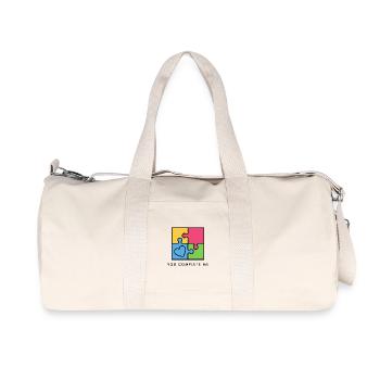 Tu me complètes, le véritable amour, la Saint-Valentin - Sac de sport en toile recyclée Stanley/Stella - blanc naturel - Devant