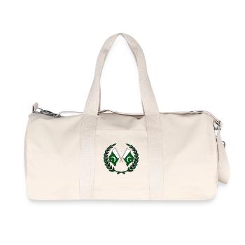 Flags Pakistan in laurel wreath - Recycled Canvas Sports Bag by Stanley/Stella - natural - Front
