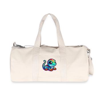 Gecko - Recycled Canvas Sports Bag by Stanley/Stella - natural - Front