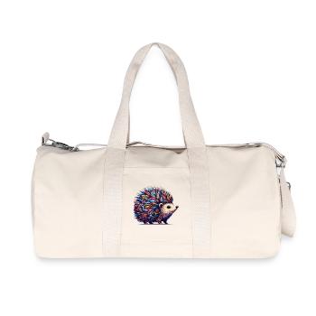 Igel - Recycelte Canvas-Sporttasche von Stanley/Stella - Naturweiß - Vorne