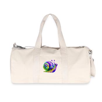 Snail - Recycled Canvas Sports Bag by Stanley/Stella - natural - Front