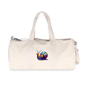 Snail - Recycled Canvas Sports Bag by Stanley/Stella - natural - Front
