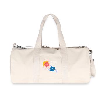 Chimie Chimiste Professeur de chimie Dire science - Sac de sport en toile recyclée Stanley/Stella - blanc naturel - Devant