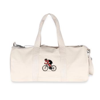 Vélo de route Vélo Vélo Sport Vélo VTT - Sac de sport en toile recyclée Stanley/Stella - blanc naturel - Devant