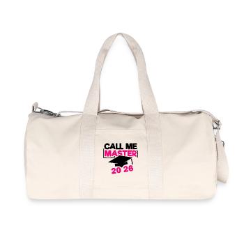 Graduation of the Master's Degree in 2026 - Recycled Canvas Sports Bag by Stanley/Stella - natural - Front