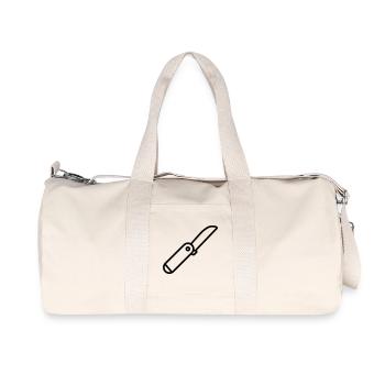 couteau suisse - Sac de sport en toile recyclée Stanley/Stella - blanc naturel - Devant
