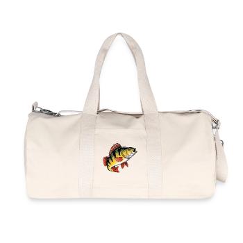 Jumping Perch - Recycled Canvas Sports Bag by Stanley/Stella - natural - Front