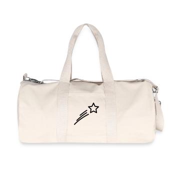 shooting star - Recycled Canvas Sports Bag by Stanley/Stella - natural - Front