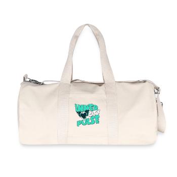 Inner City Pulse - Culture de la rue Design graphique - Sac de sport en toile recyclée Stanley/Stella - blanc naturel - Devant