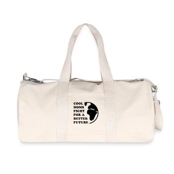 COOL MOMS FIGHT FOR A BETTER FUTURE - Recycled Canvas Sports Bag by Stanley/Stella - natural - Front