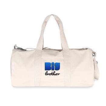 Schriftzug Big Brother für den großen Bruder - Recycelte Canvas-Sporttasche von Stanley/Stella - Naturweiß - Vorne