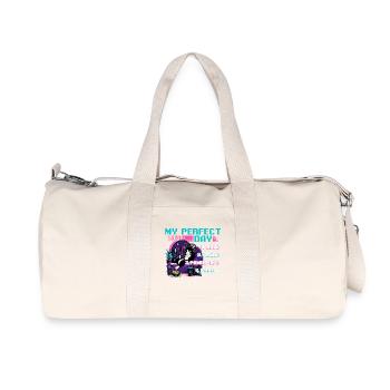 Gamer Gaming Cat Video Game - Recycelte Canvas-Sporttasche von Stanley/Stella - Naturweiß - Vorne