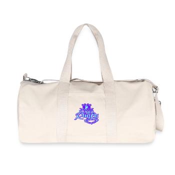 Ruegen beach vintage baltic sea - Recycled Canvas Sports Bag by Stanley/Stella - natural - Front